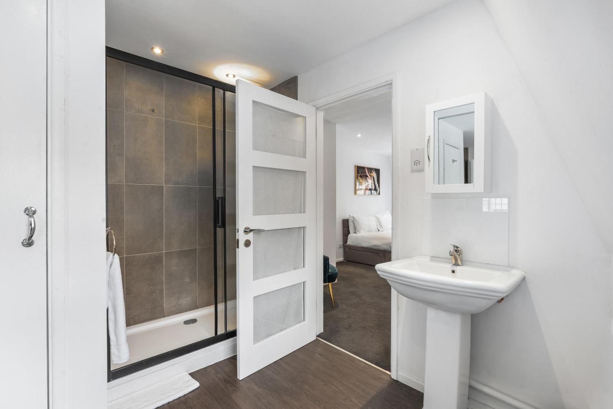 Queens Place - 1 Bedroom Apartment 브라이턴 객실 사진